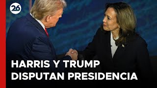 🔴 EN VIVO  EEUU  Kamala Harris y Donald Trump disputan la presidencia con final abierto [upl. by Junko]