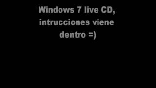 CD Live windows 7  Repara tu PC  MEGA  ISO  ESPAÑOL [upl. by Orsa]