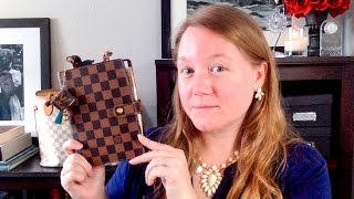 Louis Vuitton Agenda MM damier ebene  PERSONAL Planner Setup  Autumn Beckman [upl. by Farny]