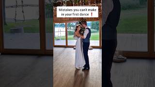 Avoid this mistake in your first dance❗️ weddingdance [upl. by Vivianna]