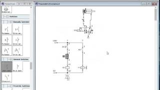 Self latch Festo electropneumatics [upl. by Aecila]