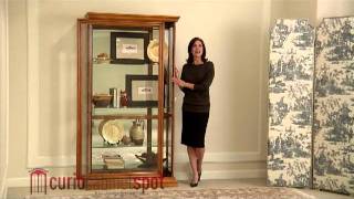 Pulaski Model 20544 Curio Cabinet [upl. by Thynne]