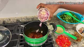 HOW TO COOK  MAKE STEW WITH WATERLEAF EASY RECIPE [upl. by Darian]