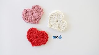 How to Crochet a Heart using Magic Ring Beginner Friendly Tutorial [upl. by Yhtrod216]