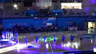 WKBL 20232024 우리은행WON 삼성생명전 선수 소개 Woori bank WON Korea Pro Basketball [upl. by Niveg323]