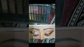 Brown n light eye makeup 🌸💄👁️eyemakeup [upl. by Omar]