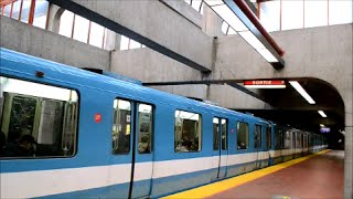 MONTREAL STM ANGRIGNON METRO STATION [upl. by Masson]