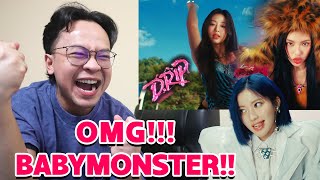 BABYMONSTER  DRIP MV REACTION [upl. by Aryajay]