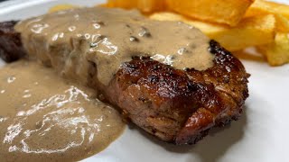 PEPPERCORN STEAK  STEAK RECIPE [upl. by Charley894]