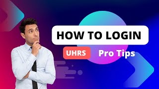 How to Login UHRS Through Clickworker  UHRS Login Tips [upl. by Ackler642]