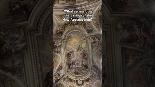 🇮🇹Basilica of the Holy Apostles Uncover its secrets travel europe italy rome Walking in Rome [upl. by Prescott]