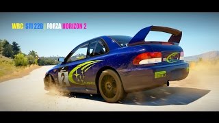 FORZA HORIZON 2  Rally SUBARU STI 22B  WRC Legend [upl. by Obadias]