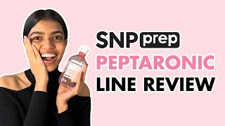 SNP Prep Peptaronic Review  Peptaronic Serum Tone Cream  Limese KbeautyIndia [upl. by Pilif587]