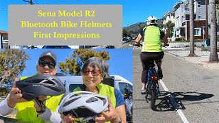 Sena R2 Smart Bluetooth Road Cycling Helmet First Impressions [upl. by Carma94]