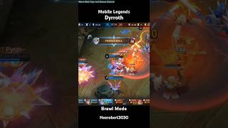 MLBB Brawl Mode Dyrroth Highlights [upl. by Ikeda]