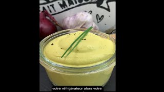 Recette Facile de Mayonnaise Allégée aux Œufs Durs en 1 Minute [upl. by Aimehs806]