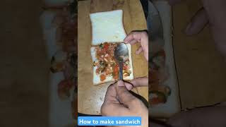 How to make sandwich 🥪recipe shortsfeed [upl. by Fortin]