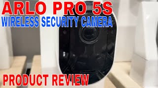 ✅ Arlo Pro 5S 2K Spotlight Camera  1 Pack  Security Cameras Wireless Outdoor 🔴 [upl. by Sura116]