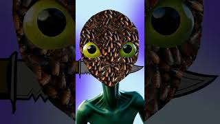 ASMR Alien Care asmr animation short satisfying [upl. by Teemus]