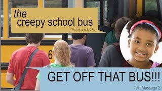 THE CREEPY SCHOOL BUS text story [upl. by Roscoe943]