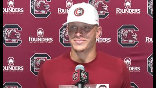 Football Spencer Rattler News Conference 092623 [upl. by Nightingale]