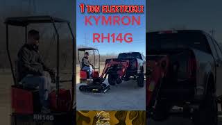 🚧SADECE 1 TON ELEKTRİKLİ EKSKAVATÖR  KYMRON RH14G  ELECTRIC EXCAVATOR [upl. by Gurevich]