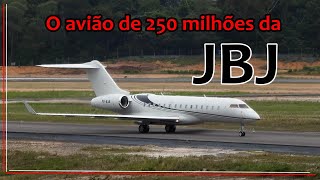 O AVIÃO DE 250 MILHÕES DA JBJ [upl. by Ordnas643]