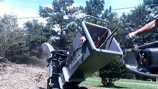 Jansen GTS 2000 pro wood chipper 👍 [upl. by Seugirdor]