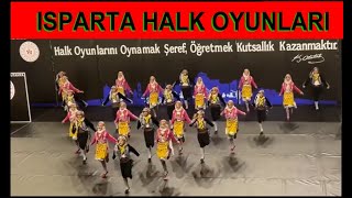 ISPARTA HALK OYUNLARI ISPARTA HIZIRBEY ORTAOKULU [upl. by Reppart]