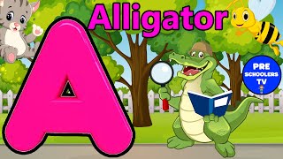 ABC Phonics Song  English Alphabet Learn A to Z  ABC Song  Alphabet Song  kidsvideo abc [upl. by Eidob]