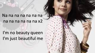 Who Says Instrumental Selena Gomez Lyrics [upl. by Lliw]