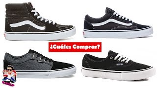 Cúal es la MEJOR Zapatilla de VANS  Comparativa [upl. by Roanne211]