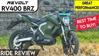 Revolt RV400 BRZ Review  Great Performance  Best Time To Buy [upl. by Nobe163]