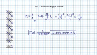 Probabilidad de acertar la Quiniela [upl. by Tristis]