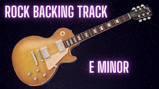 Rock Backing Track in E Minor [upl. by Iene105]