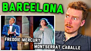 Freddie Mercury amp Montserrat Caballé  Barcelona  FIRST TIME HEARING REACTION [upl. by Zampino584]