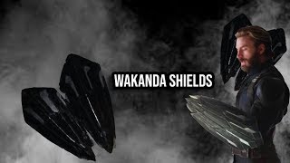 Diy Wakanda Shield  Odin Makes Templates OdinMakes [upl. by Analle]