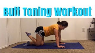 Butt Toning Workout [upl. by Anilys400]