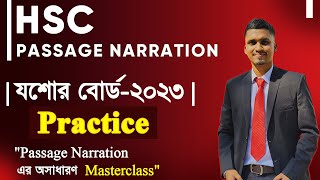 HSC  Passage Narration Jessore Board  2023  যশোর বোর্ড  ২০২৩  Mr HSC English [upl. by Rachelle543]