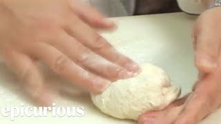 Chef Anita Lo Shows How to Make Dough for Dumplings [upl. by Wren553]