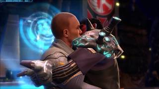 SWTOR The Nathema Conspiracy  Arcann Romance Male Outlander [upl. by Ahsercel]