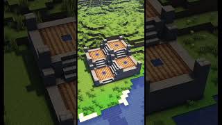 stone farm inspiration Comment if I should do a full tutorialsMinecraft minecraftbuilding [upl. by Enieledam]