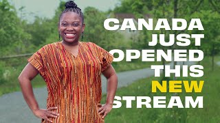 CANADA JUST OPENED THIS NEW IMMIGRATION STREAM [upl. by Gillette]