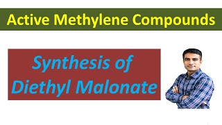 Synthesis of Diethyl malonate Malonic ester  Dr Bharat Baria [upl. by Em]