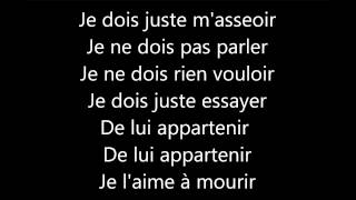 Francis Cabrel  Je laime a mourir Lyrics [upl. by Eellah]