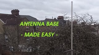 VHF UHF Antenna base idea [upl. by Nodnrb]