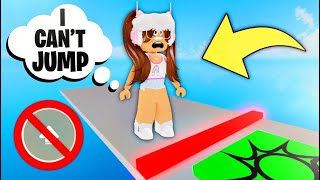 Roblox Obby BUT You Cant JUMP [upl. by Ebbie]