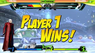 Summer Jam 8 Exhibition  CTRL Flux vs KIT Cloud805  UMVC3 [upl. by Leontine]