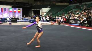 Katelyn Ohashi FX 2011 WOGA CLASSICMTS [upl. by Arita]