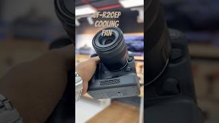 How to Set a BatteryGripCanon R5 Mark II Cooling FanCFR20EP eosr5ii coolingfan viralvideo eos [upl. by Bainter454]